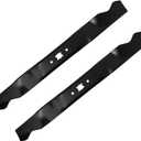 (2 Pack) Replacement Mulching Lawn Mower Blades Cub-Cadet MTD Troy Bilt 942-0741A, 742-04100, 742-0741, 742-0741A, 942-0741, Fits TB110 TB130 TB210 TB230 TB220 TB240 TB280ES TB320 for 21” Deck Mower