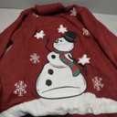 Giggling Getup Ugly Christmas Sweater Dress for Women, LED Christmas Pullover 2025, Loose Women Turtleneck Sweater (Large, Red)