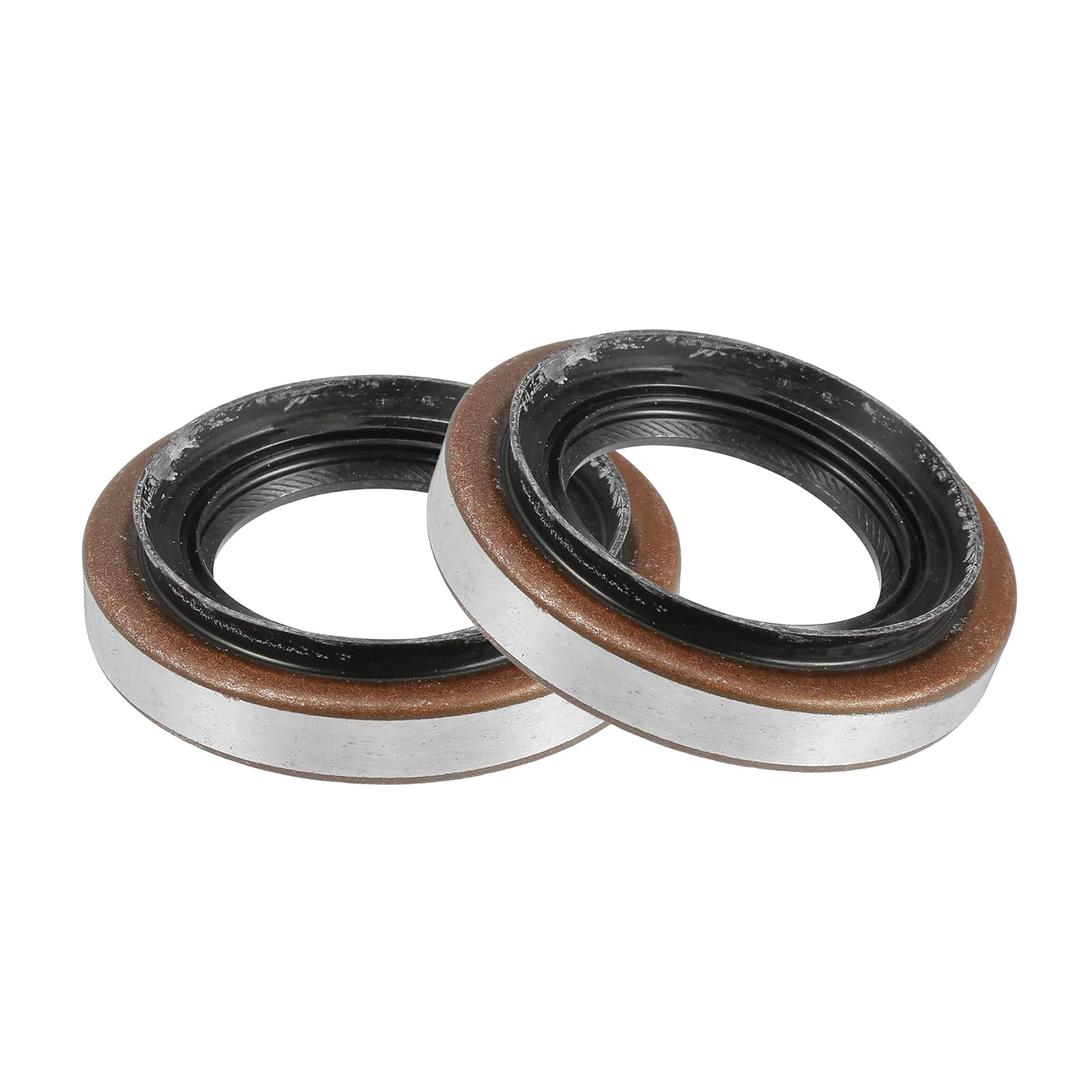 uxcell 2pcs Crankshaft Seal Rear Differential Pinion Seal Replacement for Toyota Tacoma 1998-2013 No.9031144007