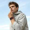 Sport Silicone Bands and Case with Screen Protector Compatible with Apple Watch Band 44mm/45mm/46mm/42mm/41mm/40mm for Men, Breathable Strap and Cover Combo for iWatch Series 11/10/9/8/7/6/5/4/SE (Red Black)