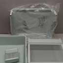 Kids Nightstand,Cute End Table with Storage Drawer,Nightstand for Girls Bedroom Furniture (Green)