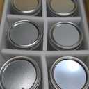 LUODA 32 OZ Wide Mouth Mason Jars, 6 PACK Glass Mason Jars with airtight Lids, Quart mason jars wide mouth for Preserving, Meal Prep, Overnight Oats, Sauces,Honey, Jam, Yogurt or Jar Decor