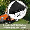 532180655 Deflector Chute Compatible with Craftsman 48" HQV Mower