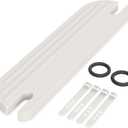 White IKEA High Chair Foot Rest, Compatible with Antilop Chairs | Adjustable, Reversible & Non-Slip Footrest for IKEA Chair - Made with Durable Polypropylene - Antilop Accessories