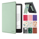 CoBak Stand Case for 7" Kindle Paperwhite 12th Gen 2024 and Kindle Colorsoft with Hand Strap - Compatible with MagSafe, for Samsung/Belkin/Anker Wireless Charging Pads, Durable, Auto Sleep Wake