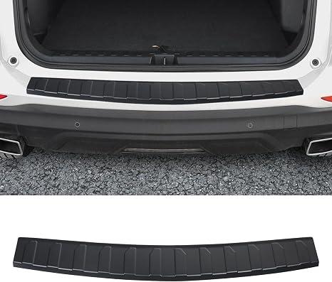 Exterior Rear Bumper Protector Compatible with Chevy Equinox 2024 2023 2022 2021 2020 2019 2018 Accessories ABS Material Rear Bumper Guard Trunk Sill Protector (Black)