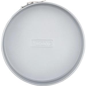 Viking Premium 9-Inch Nonstick Ceramic Springform Pan, Made without PFAS, Heavy Gauge Aluminized Steel Cheesecake Baking Pan, Reinforced Iron Frame, Even Heating, Oven Safe for 475F, Silver