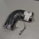 90 Degree Elbow Coupler Silicone Hose 4-Ply 3-inch for Turbo/Intercooler/Intake Piping,Length 120mm Thickness 5mm with T-Bolt Clamp