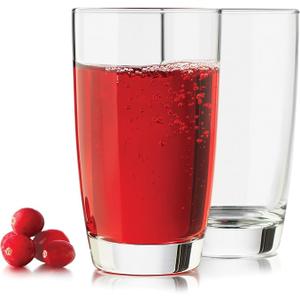 Libbey 4-Piece Classic Heavy Base Juice Glass, 8-Ounce, Clear