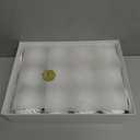 White and Silver Rustic Christmas Ball Ornaments, 3.15 inches Vintage Christmas Tree Decorations, 12 PCS Large Shatterproof Neutral Farmhouse Luxury Ornaments for Xmas Tree, Home Decor