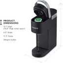 Keurig K-Mini Single Serve K-Cup Pod Coffee Maker, 6 to 12oz Brew size, with Cord Storage, Perfect for Small Spaces, Black