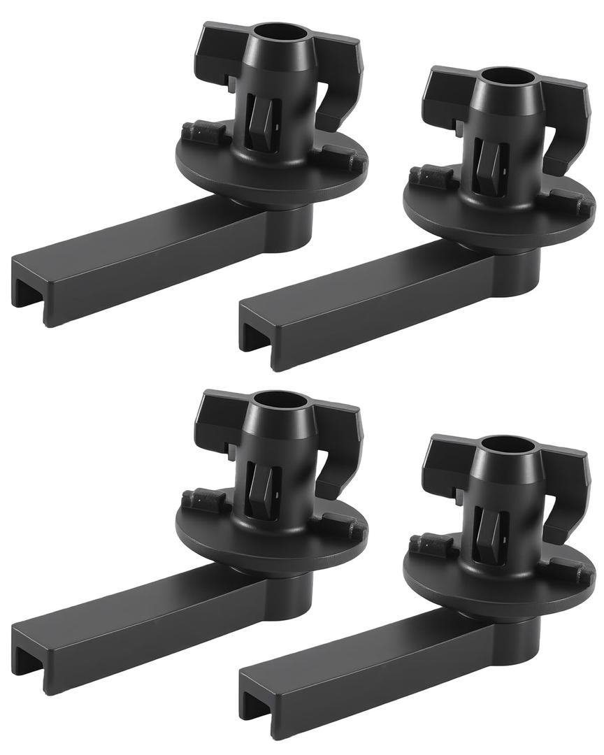 4Pcs Fender Flare Clips Compatible with Ford Bronco 2021 2022 2023 2024 2025, Front & Rear Wheel Protector Clips Kit Replace W721136S300, Include Handle Locking Pins