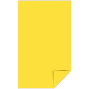 Astrobrights Color Paper, 8.5" x 14", 24 lb/89 gsm, Solar Yellow, 500 Sheets (22532)