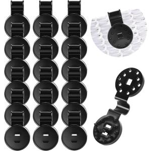 Sunscreen Net Clips Heavy Duty Plastic Shade Cloth Clips 100Pack with Tarp Grommet Fasteners for Garden Patio Awning Mesh Fabric Clamp