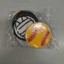 FINGERINSPIRE 12PCS 6 Styles Chenille Ball Embroidery Patches Iron on Patches Sport Ball Applique Patches Baseball Basketball Volleyball Football Rugby Patterns Patches for DIY Crafts Jackets Clothes