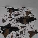 MustMat Cute Cow Print Rug Fun Faux Cowhide Area Rug Nice for Decorating Kids Room 29.5" W x 43.3" L
