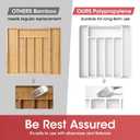 Aujen Silverware Organizer - Expandable Kitchen Drawer Organizer, Adjustable Utensil Organizer, Cutlery Tray for Forks, Knives, Multipurpose Kitchen Organizers and Storage Solution, White, Medium