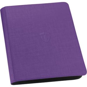 Toploader Binder,Holds 216 Toploaders,9 Pocket Top Loader Binder with Sleeves for 3"x4" Rigid Toploaders Hard Cases,Top loader Binders for TCG, MTG Card Binder, Trading Cards Binder(Purple)