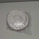 Soft Braided PVC Tubing - 3/8" x 5/8" OD High Pressure Clear Flexible PVC Tube Reinforced Vinyl Hose for Water, Oil with 2pcs Hose Clamps (10Ft)