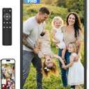 32" Large Digital Picture Frame, 64GB, Anti-Glare Non-Touch, WiFi Wall-Mount Frame for Home/Business, 1920x1080 FHD, Share via App, Email, USB & Micro SD, Remote Included, Black