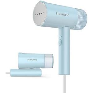 Steamer for Clothes, Foldable Handheld Clothing Wrinkles Remover for Garments with Thermostatic Ceramic Plate, Portable Mini Steamer Iron for 120V Countries (Celadon)