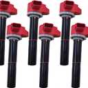 HLZPRODUCT Performance Ignition Coil Pack Set Of 1 Compatible With Mercury VERADO 200HP 225HP 250HP 275HP 300HP 350HP 400HP 6CYL Replacement for 8M0039809 339-880615T01 19005251 12582000