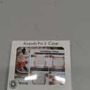 Inesore for AirPods Pro 3 Case 2025 with Lock, for Women Girly Floral Cute Case Compatible with Apple Airpods Pro 3rd Generation Cover, with Phone Stand,Keychain & Cleaner Kit -White Peony