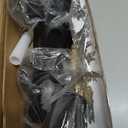 39619 Bathtub Matte Black Shower Knob 3 Piece Replacement Kit and Shower Stem for Price Pfister Verve, Shower Faucet Handle Rebuild Trim Kit, Includes 12H-2H, 12H-2C, 12H-18D Stems, and Flange Base