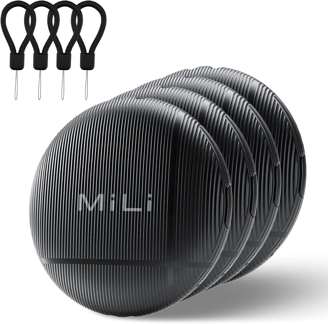 Bluetooth Tracking Tag for Android. Smart Tracker for Google Find My Device (Find Hub) App. Item Finder Locator for Keys, Luggage, Suitcase, Backpack, Purse (4 Pack)