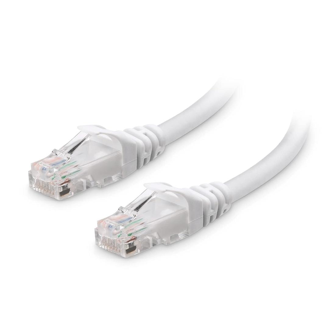 Cable Matters 10Gbps Snagless Cat 6 Ethernet Cable - 25ft, Cat 6 Cable, Cat6 Cord, Ethernet Cord, White