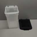 IRIS USA Dog Food Storage Container, 2-Pack, Up to 10 lbs, Black