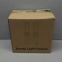 Wall Sconces Set of Two, Hardwired Brown Bathroom Sconces Wall Lighting with Clear Glass, Modern Sconces Wall Decor Set of 2 Bathroom Light fixtures for Mirror Hallway (Bulbs Not Included)