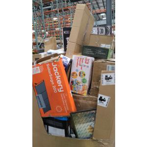 pallet of salvage items