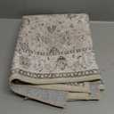 Washable 2x3 Entryway Area Rug - Neutral Kitchen Rug Runner Vintage Soft Floor Mat Non Slip Indoor Farmhouse Carpet for Bathroom Living Room Bedroom (2 x 3, Beige)