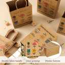 Tenceur 25 Pcs Teacher Appreciation Gifts Bags Bulk for Women Men Teacher Thank You Gifts Paper Bags with Handles for End of Year Graduation Retirement School Staff Coworkers Wrapping Supplies