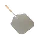 American Metalcraft 2814 28" Aluminum Pizza Peel with 12" Wood Handle, 14" x 16" Large Blade