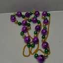 Necklaces Round Multi Colors Costume Necklace for Events and Party Favor Novelty,Carnival Party Supplies (3pcs)
