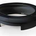 Camco 9-inch Pop-A-Plate Plastic Plate Dispenser | Ideal for Compact Spaces, RVs and Trailers | Mounts Under Cabinets or Shelves | Black (57006)