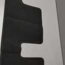First- and Second-Row Carpeted Floor Mat Package in Jet Black (for Models with Second-Row Captain's Chairs)
