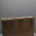 Seachrome 18 inch Silhouette Slimline Folding Wall Mount Shower Bench Seat, Matte Black Seat with Matte Black Frame