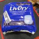 LivDry Adult 3XL Incontinence Underwear + Hyper 2000 Booster Pad Inserts for Men and Women | Extra Absorbency with Odor Control