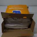 OTOSTAR Pack of 2 Down and Feather Throw Pillow Inserts, 22 x 22 Soft Fluffy Square Pillow Inserts with 100% Cotton Cover Decorative Pillows for Sofa Couch Bed-White