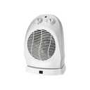 ProFusion Heat Oscillating Space Heater with Adjustable Thermostat, Desktop, Fan-Forced, Portable, Overheat Sensor, Tip-Over Switch, Stay-Cool Housing, Ideal for Home, Bedroom, Office, 1,500W, CZ50