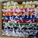 YOROXRG 100 pcs Spells Chime Candles Unscented Assorted Colors Mini Taper Candles | 4" Tall x 1/2" Diameter | Great for Casting Chimes, Rituals, Spells