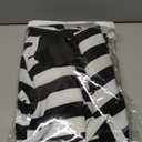 fun shack Black and White Striped Suit Mens Costume, Halloween Costumes for Adults, Halloween Costumes for men (X-Large)