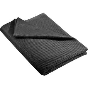 1.645.25 Ft(L*W) Black 3D Speaker Grill Cloth,Protective Dustproof Mesh Cloth,Speaker Cover Fabric,Stereo Mesh Fabric Replacement for Carpet Subwoofer Home Stage Audio Restoration Repair