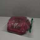 Hiasan Blackout Curtains for Bedroom - Thermal Insulated & Light Blocking Window Curtains for Living Room/Kids Room Christmas Decor, 2 Drape Panels Sewn with Tiebacks, Burgundy, 52 x 45 Inch