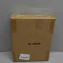 KINLINK 8x10 Picture Frame Gold Set of 4, Wooden Photo Frames Matted 5x7 with Plexiglass for 5x7 with Mat or 8x10 without Mat for Table and Wall Display