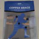 Copper Knee Braces for Men and Women (2 pack) -Knee Supports Copper Compression Knee Sleeve for Knee Pain, Arthritis, Sports and Recovery Support (Large)