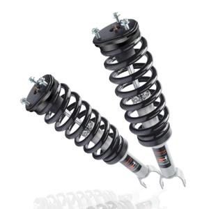 2 Inch Leveling Struts for 2012-2018 Ram 1500 4WD & 2019-2024 Ram 1500 Classic 4WD, Pre-Loaded Coil Spring, Eliminate Factory Rake, Bolt-On Installation, Smooth Factory-Like Ride